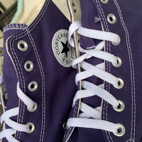 CONVERSE CTAS HI JAPANESE EGGPLANT MENS - Picture 9 of 13